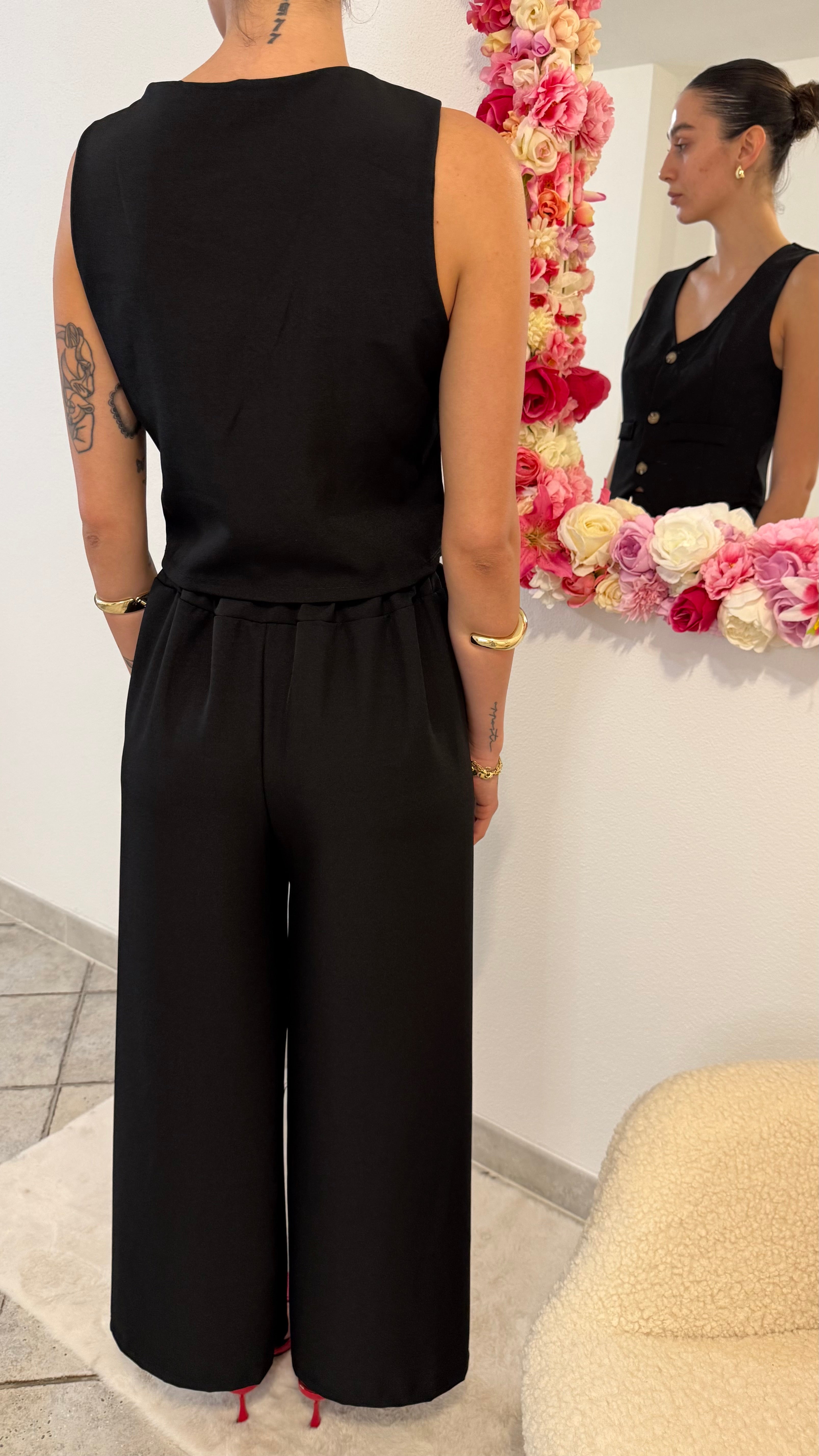 Coord gilet e pantalone