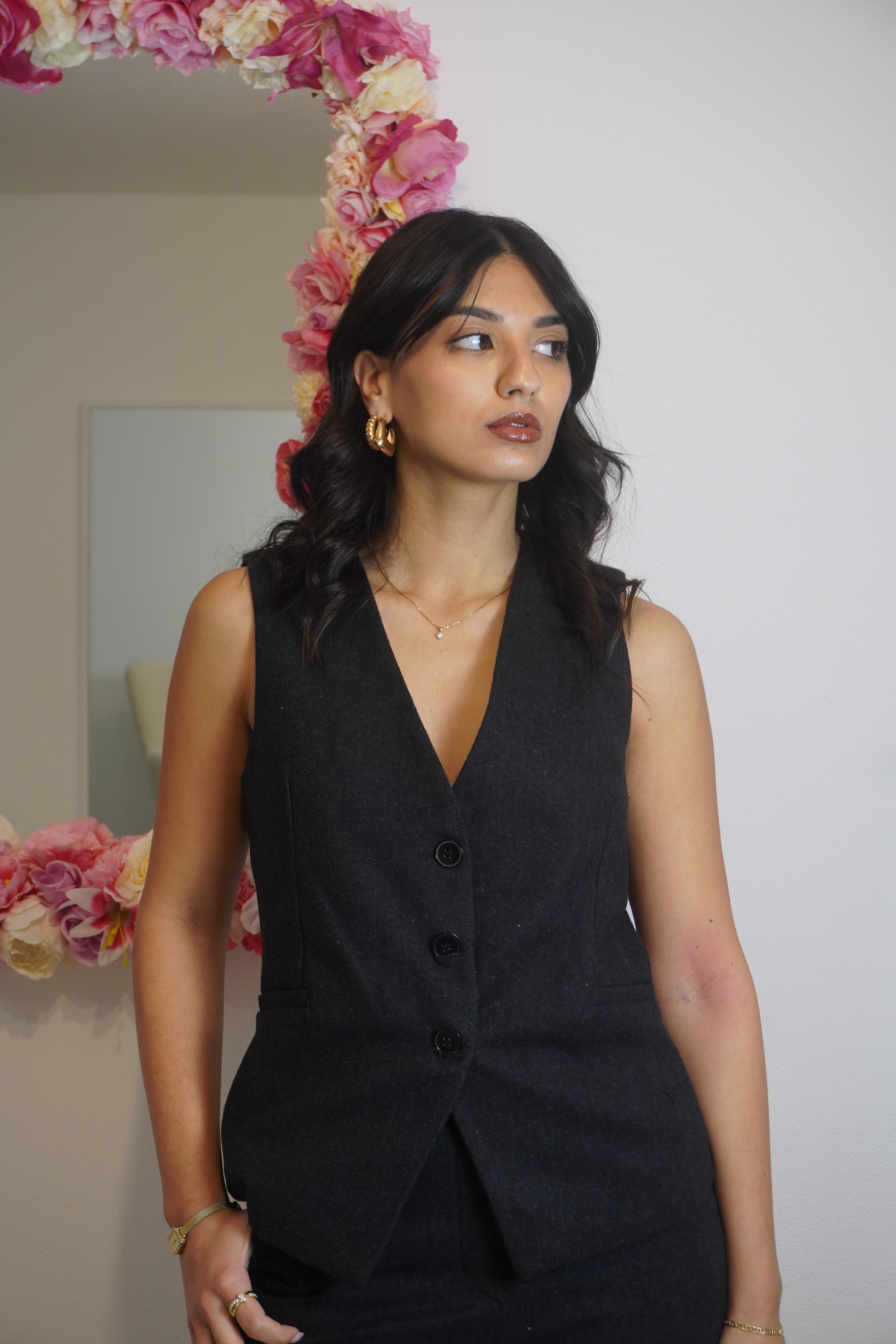 Coord gilet e pantaloncino