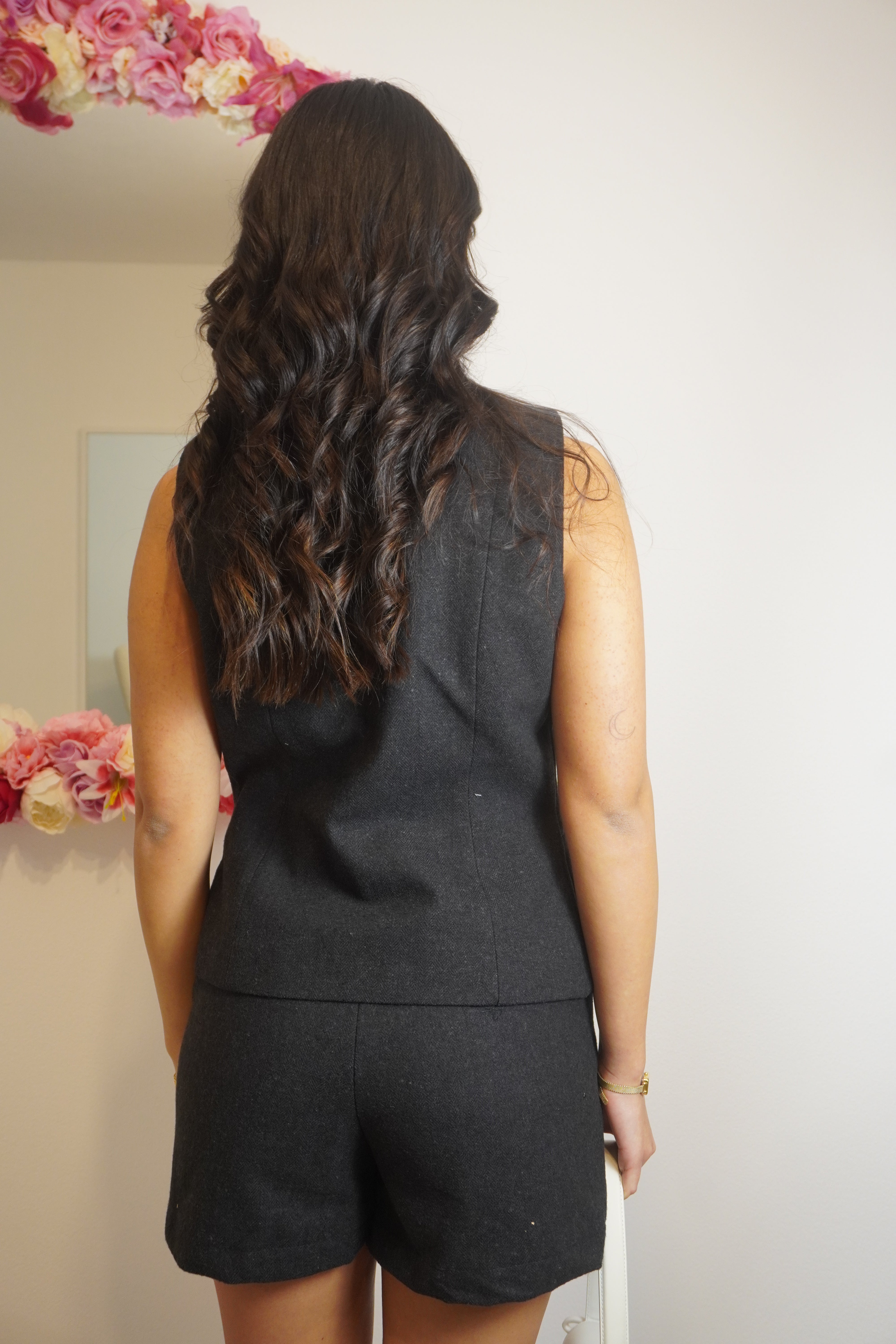 Coord gilet e pantaloncino