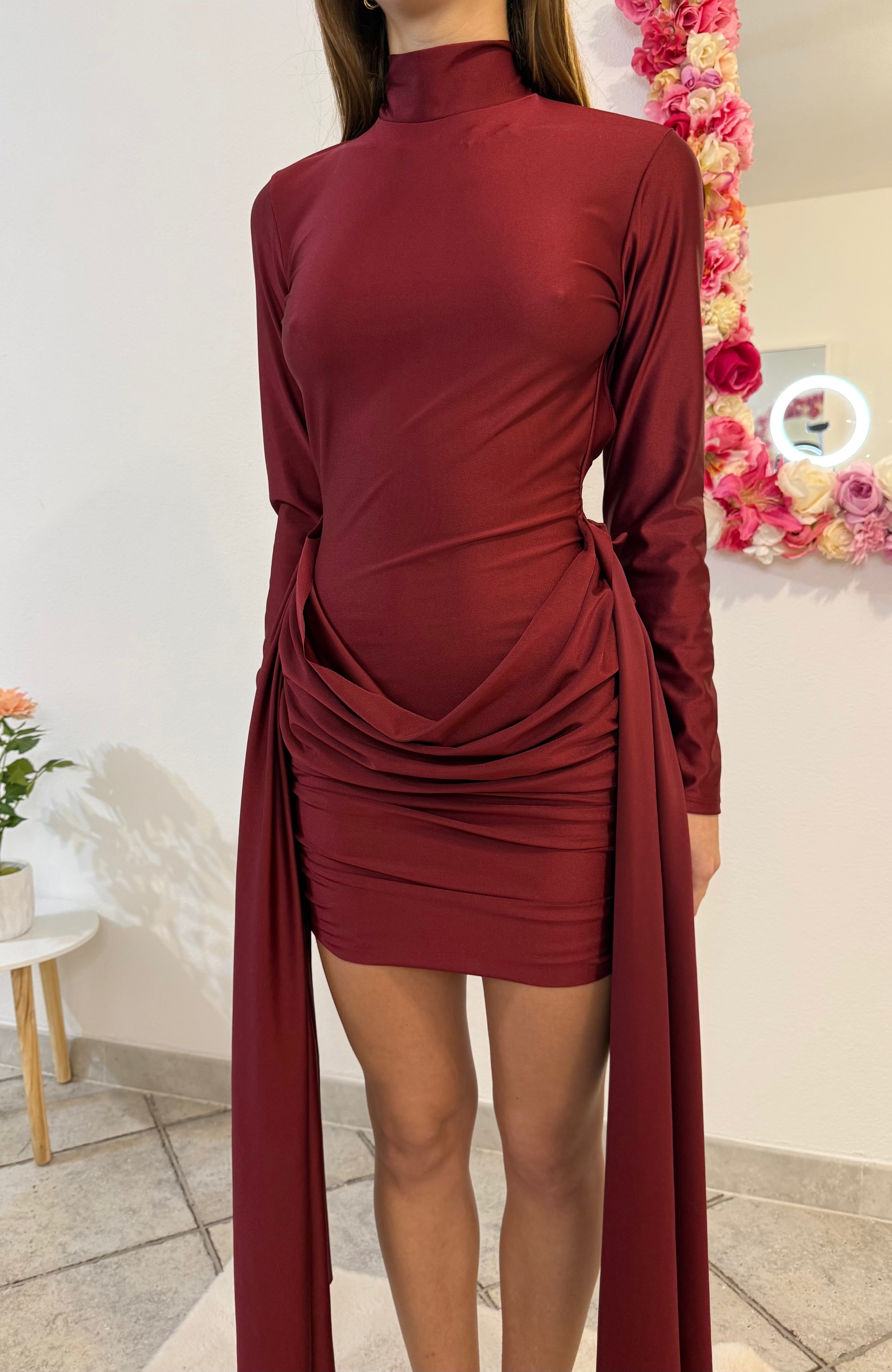 Dress disco manica lunga