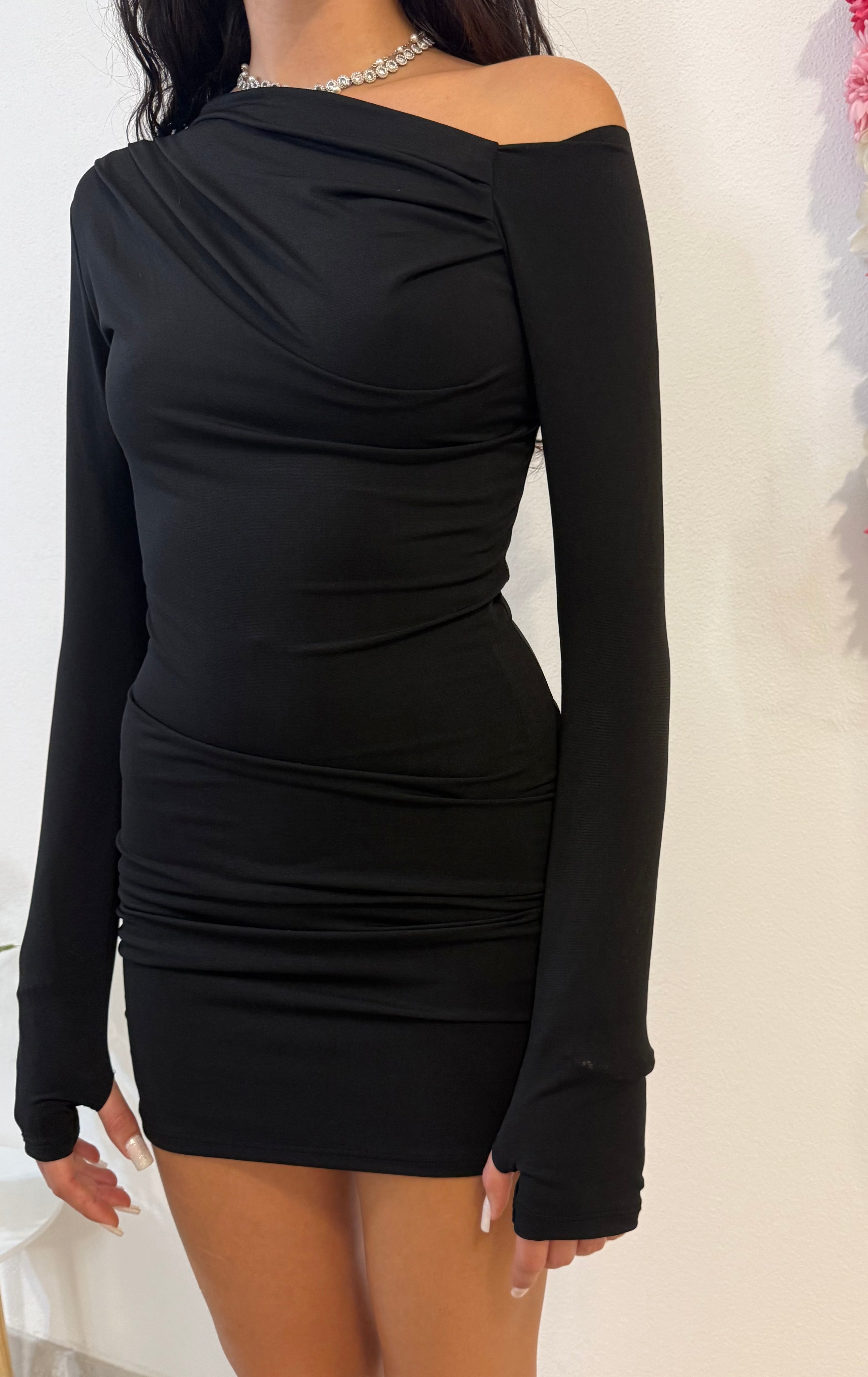 Dress Kim manica lunga