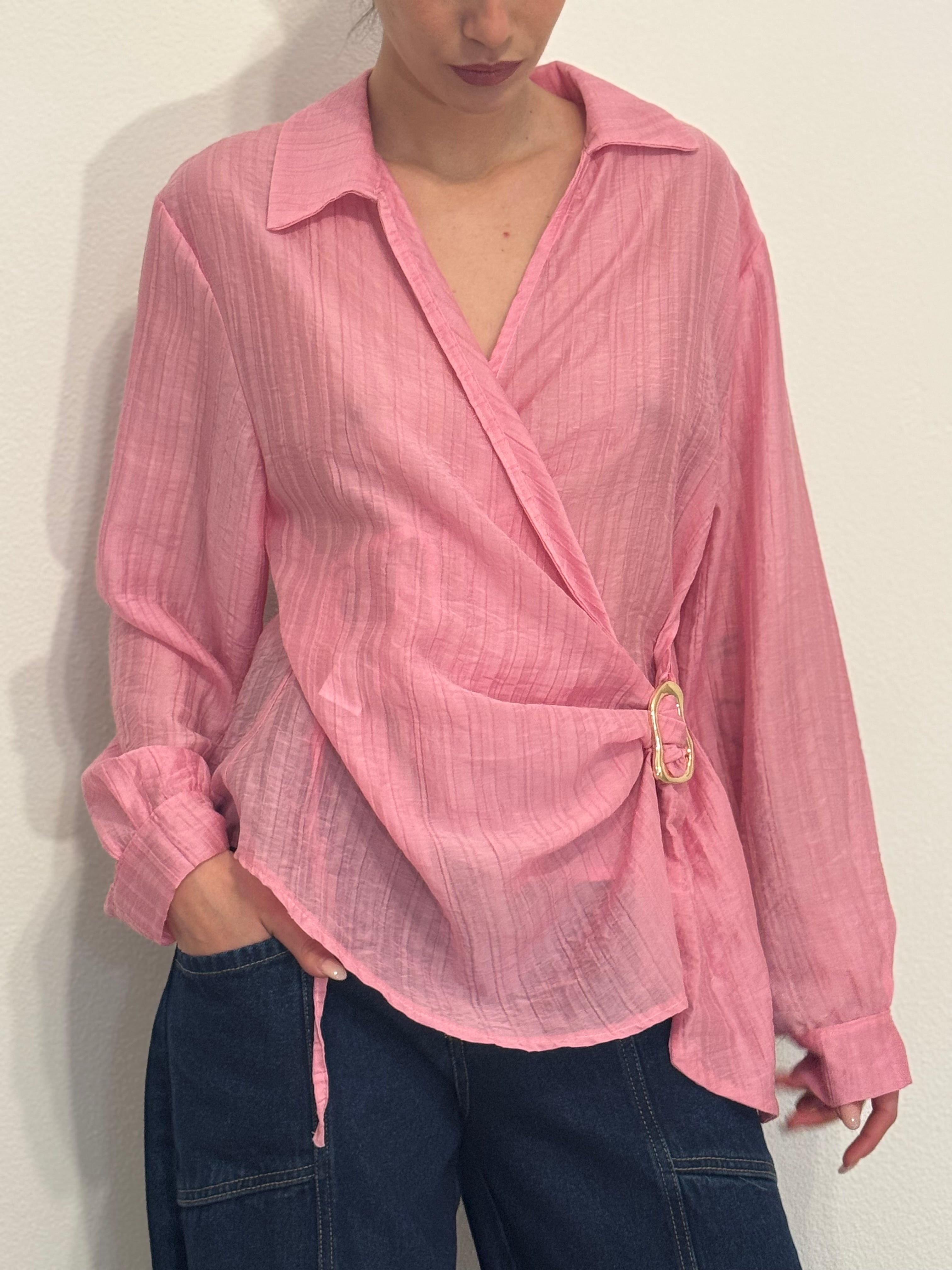 Camicetta dettaglio in oro