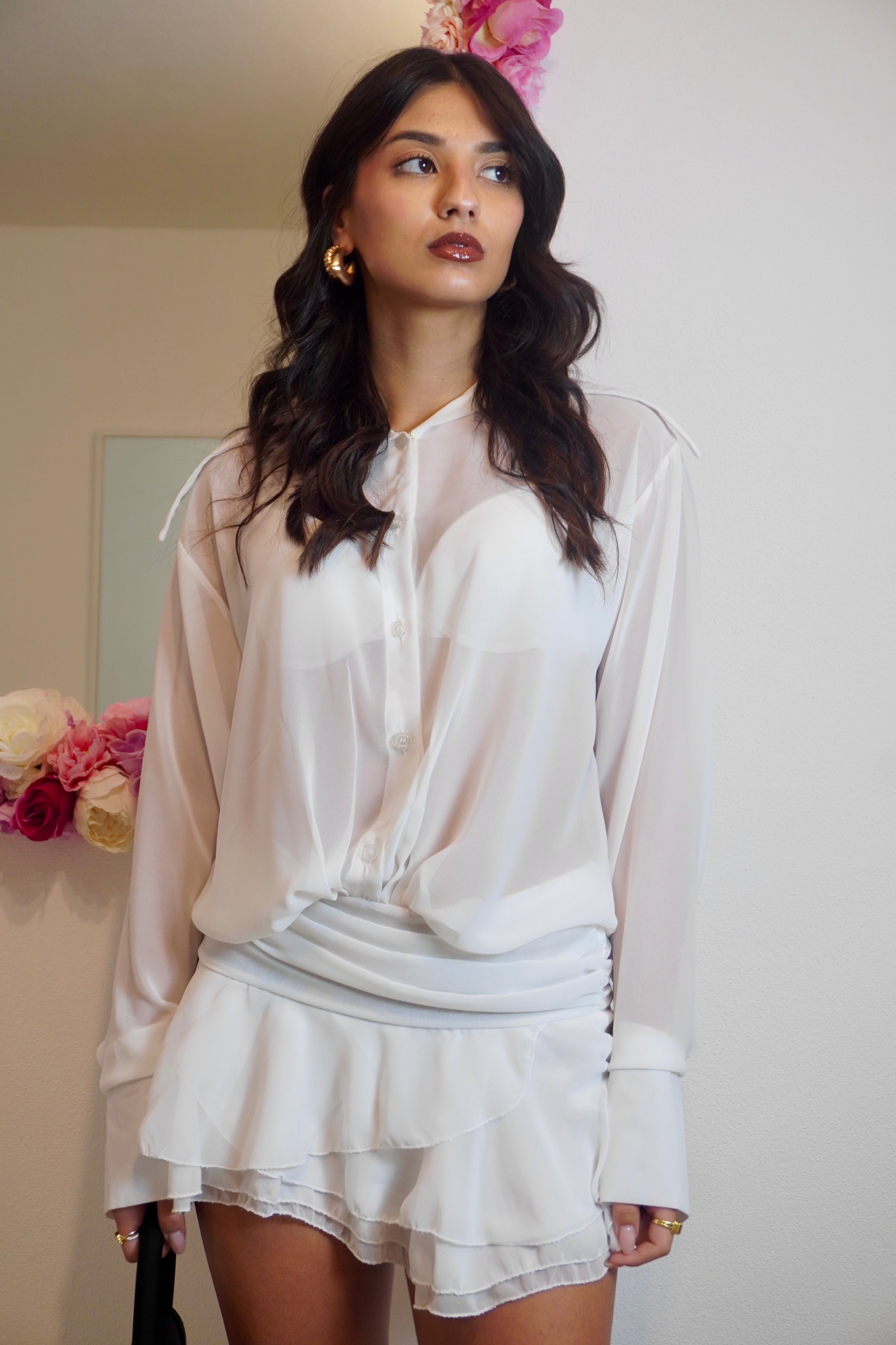 Minidress camicetta